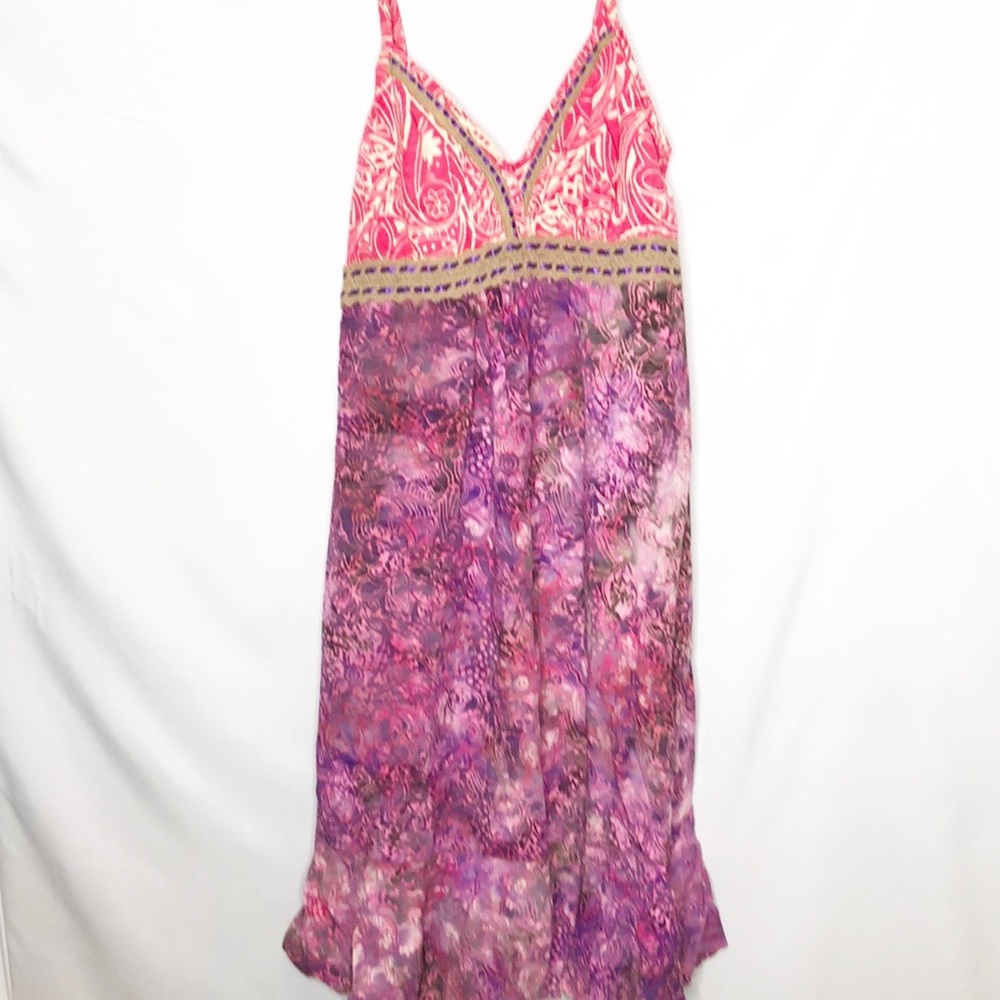 Santiki Batik Braid Tropical Sundress. Siz…